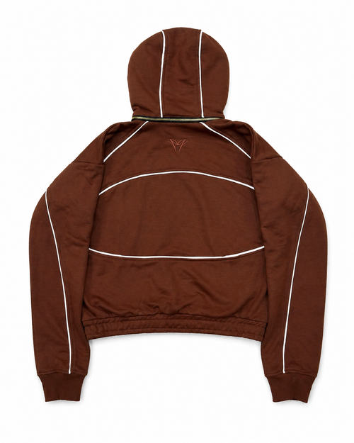 Quarterzip Sweatshirt Burnt Umber