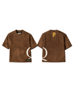 Suede Qasual Tee Moqa Brown