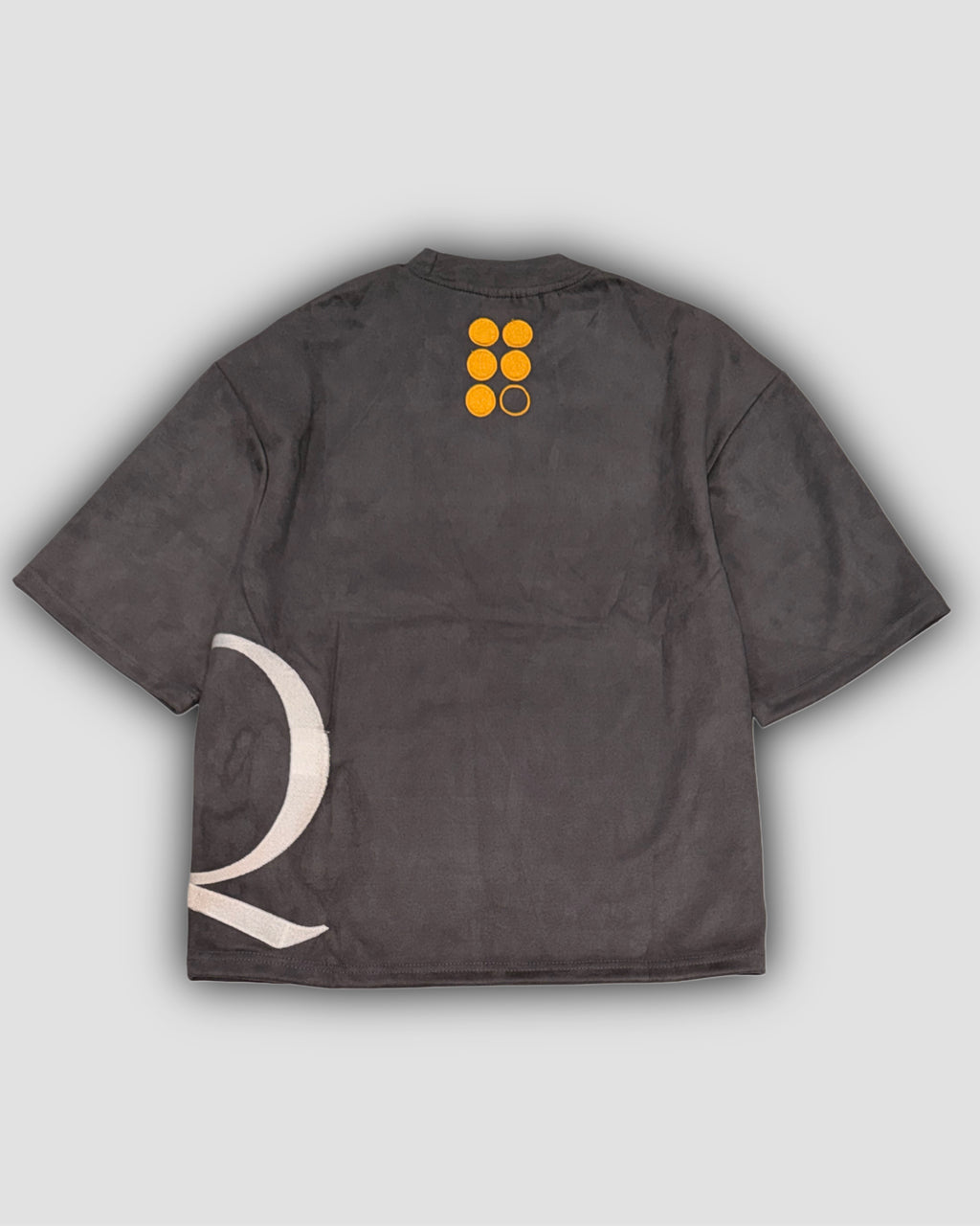 Suede Qasual Tee Qoncrete Gray