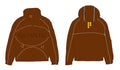 Quarterzip Sweatshirt Moqa Brown